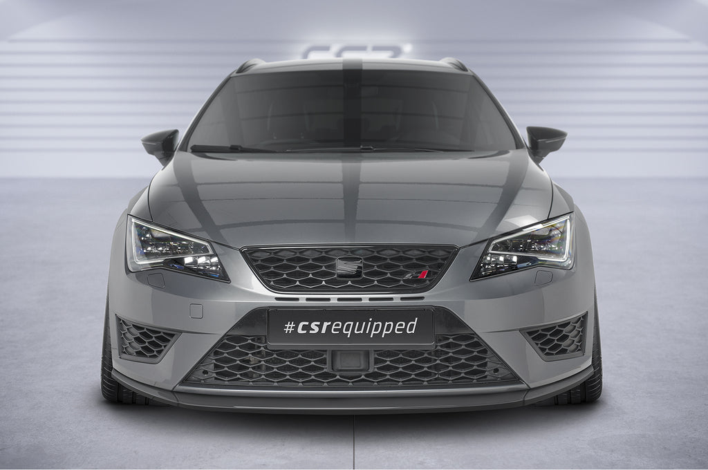 CSR Frontspoiler | Cup-Spoilerlippe mit ABE für Seat Leon 3 (Typ 5F) Cupra/FR CSL391