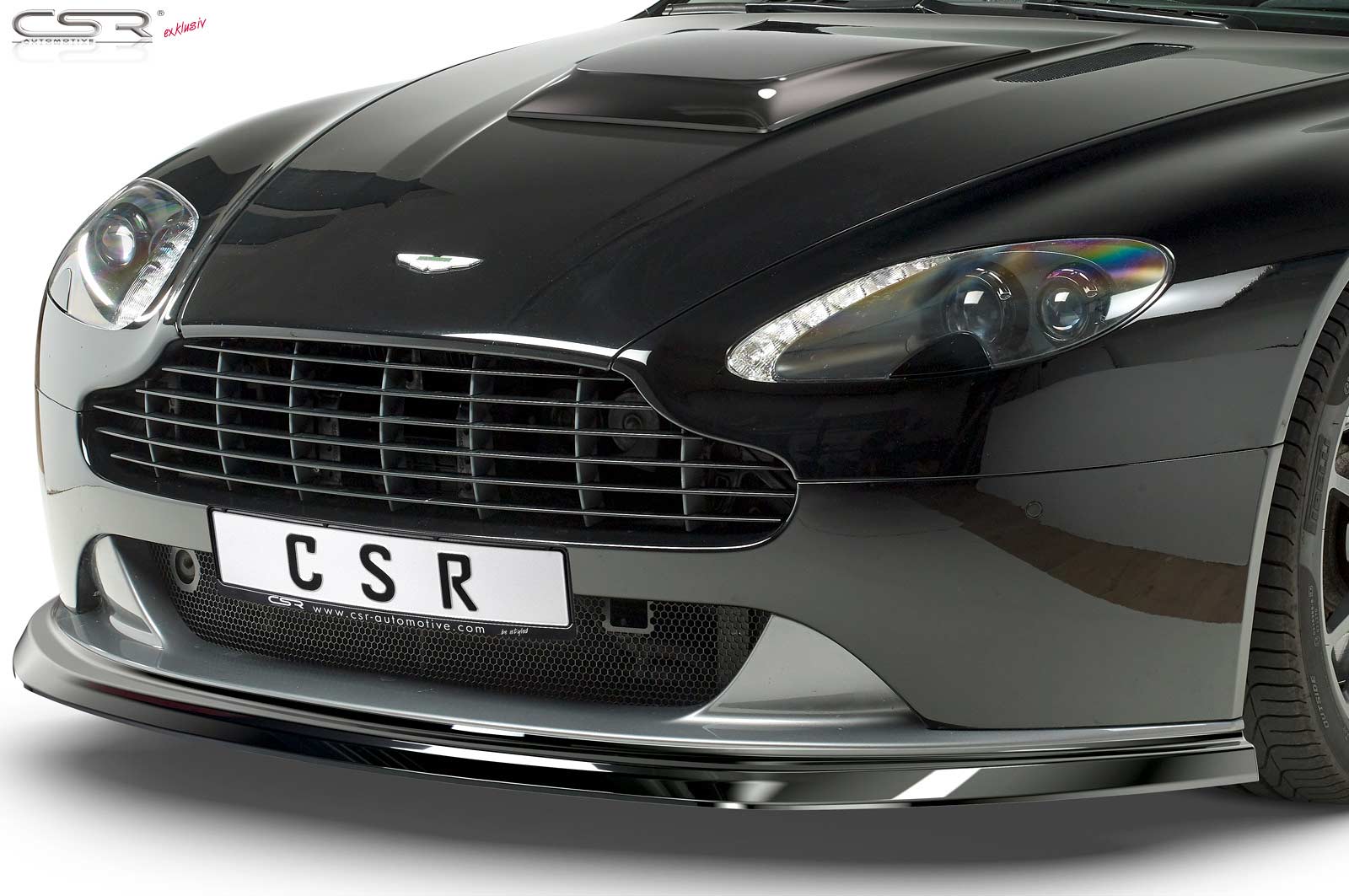 CSR Frontspoiler | Cup-Spoilerlippe mit ABE für Aston Martin Vantage CSL392