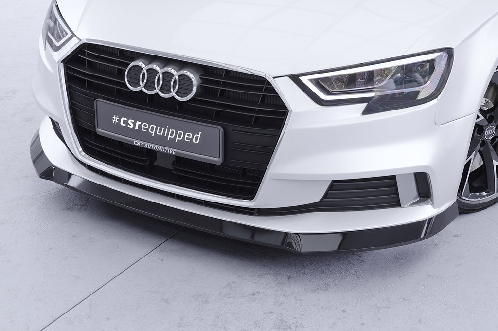 CSR Frontspoiler | Cup-Spoilerlippe mit ABE für Audi A3 8V CSL393