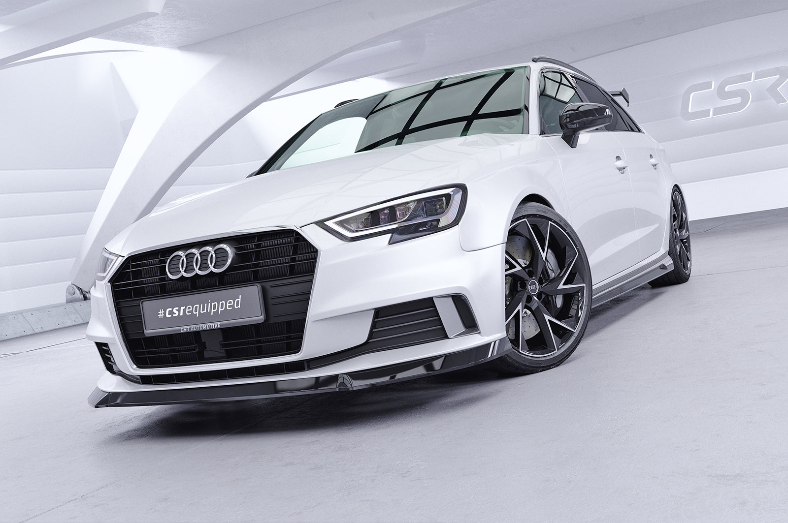CSR Frontspoiler | Cup-Spoilerlippe mit ABE für Audi A3 8V CSL393