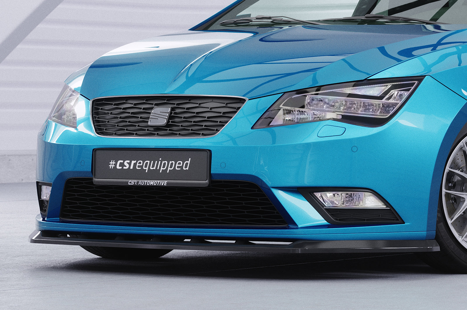 CSR Frontspoiler | Cup-Spoilerlippe mit ABE für Seat Leon 3 (Typ 5F) CSL394