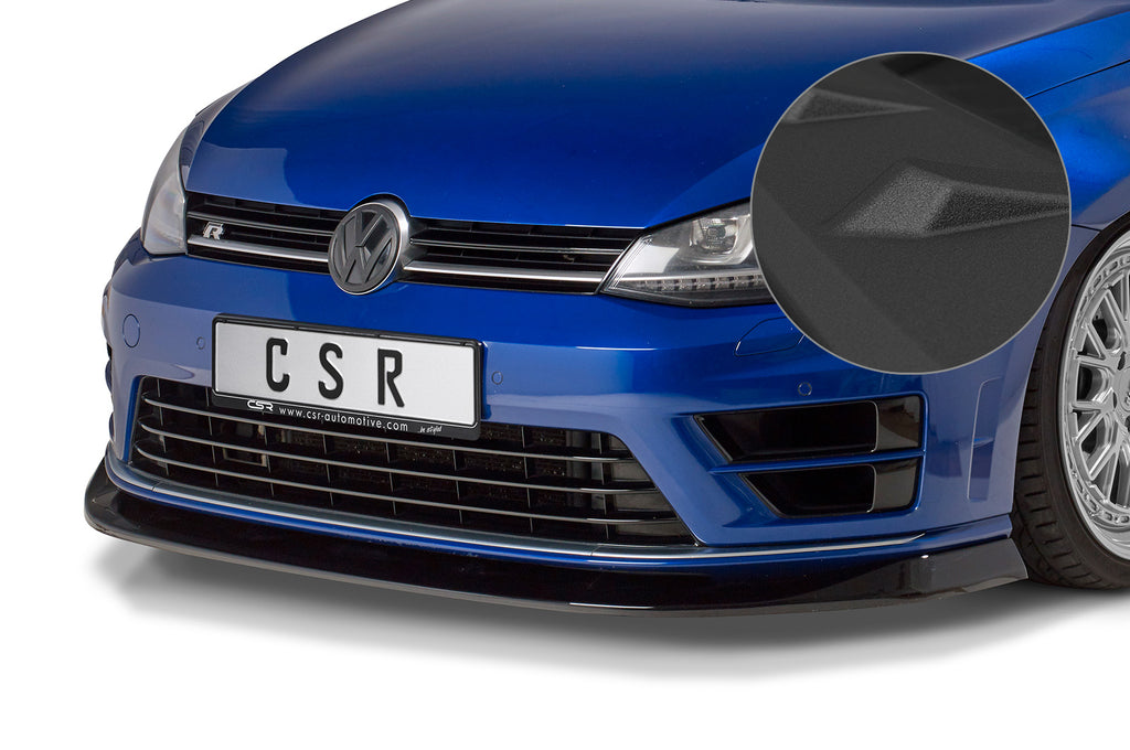 CSR Frontspoiler | Cup-Spoilerlippe mit ABE für VW Golf 7 R CSL395