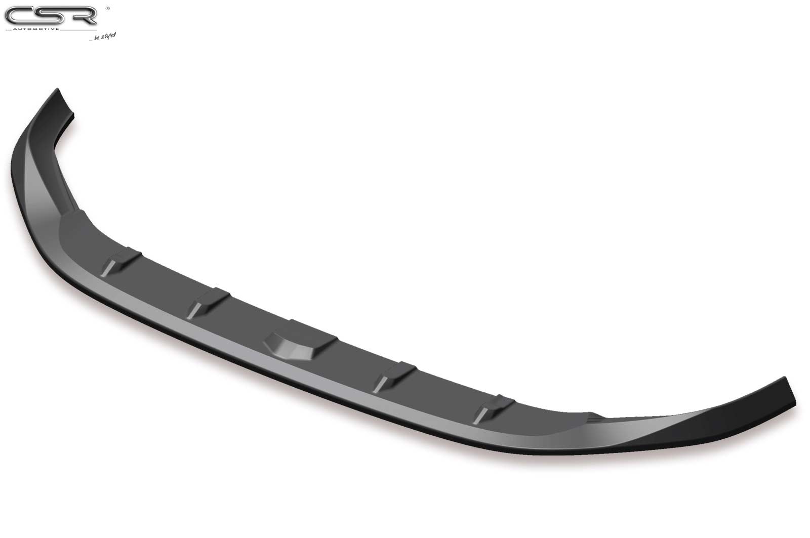 CSR Frontspoiler | Cup-Spoilerlippe mit ABE für VW Golf 7 R CSL395-C Carbon Look Hochglanz (keine Lackierung erforderlich)