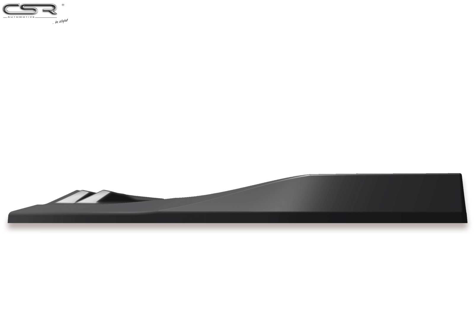 CSR Frontspoiler | Cup-Spoilerlippe mit ABE für VW Golf 7 R CSL395-C Carbon Look Hochglanz (keine Lackierung erforderlich)