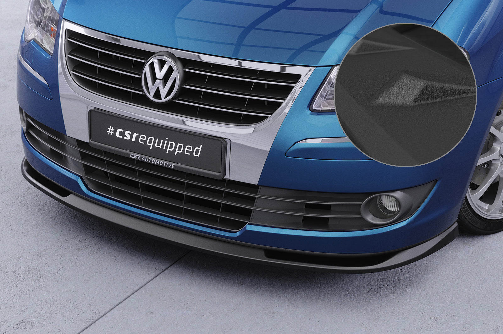 CSR Frontspoiler | Cup-Spoilerlippe mit ABE für VW Touran I (Typ 1T) CSL396