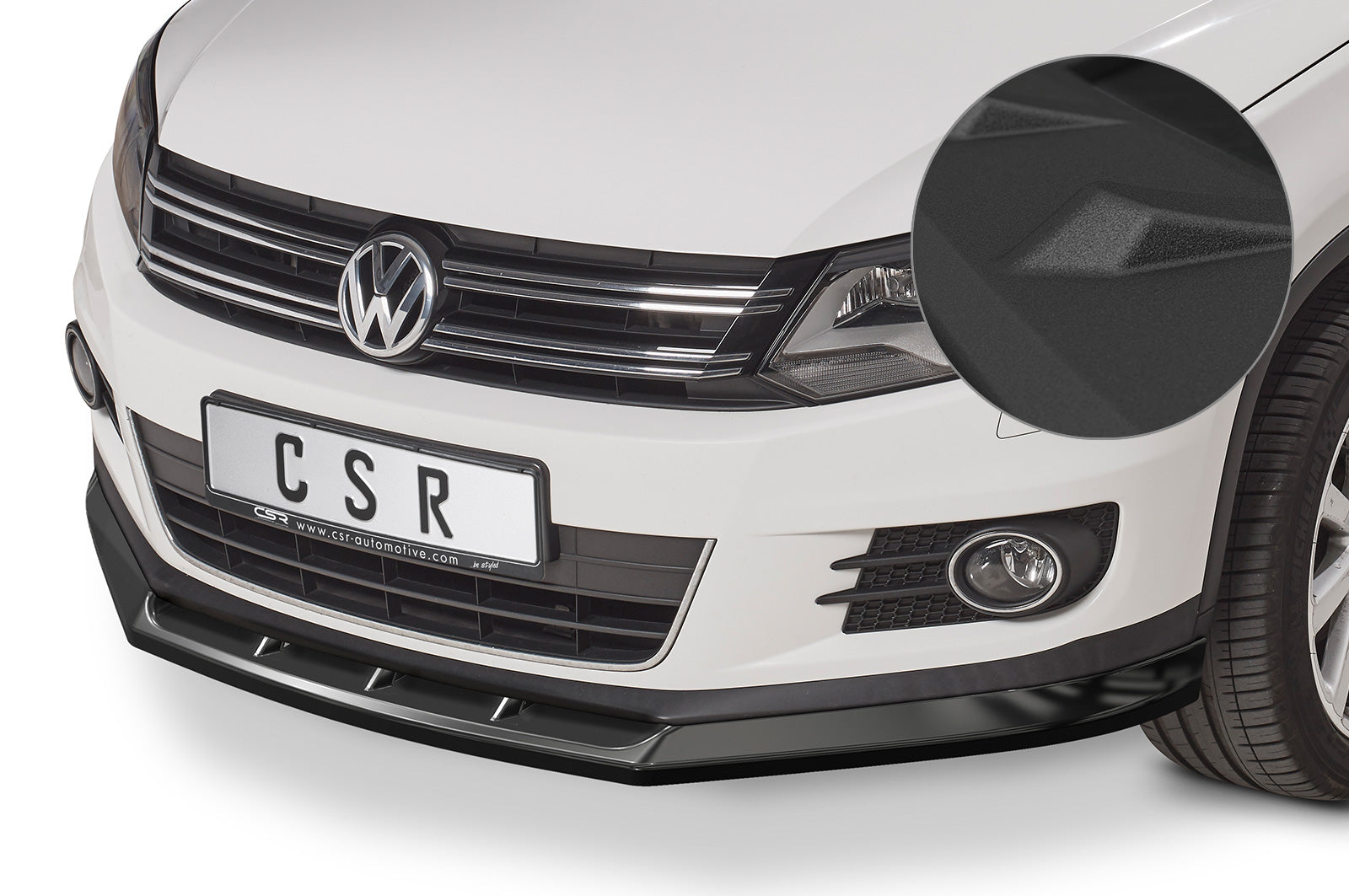 CSR Frontspoiler | Cup-Spoilerlippe mit ABE für VW Tiguan I CSL397