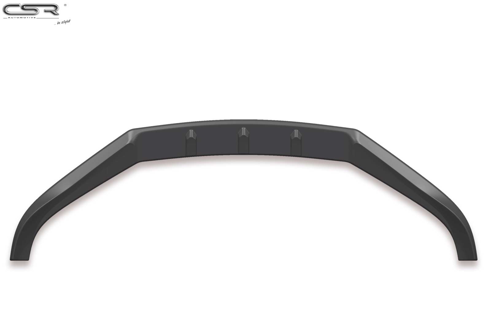 CSR Frontspoiler | Cup-Spoilerlippe mit ABE für VW Tiguan I CSL397-C Carbon Look Hochglanz (keine Lackierung erforderlich)