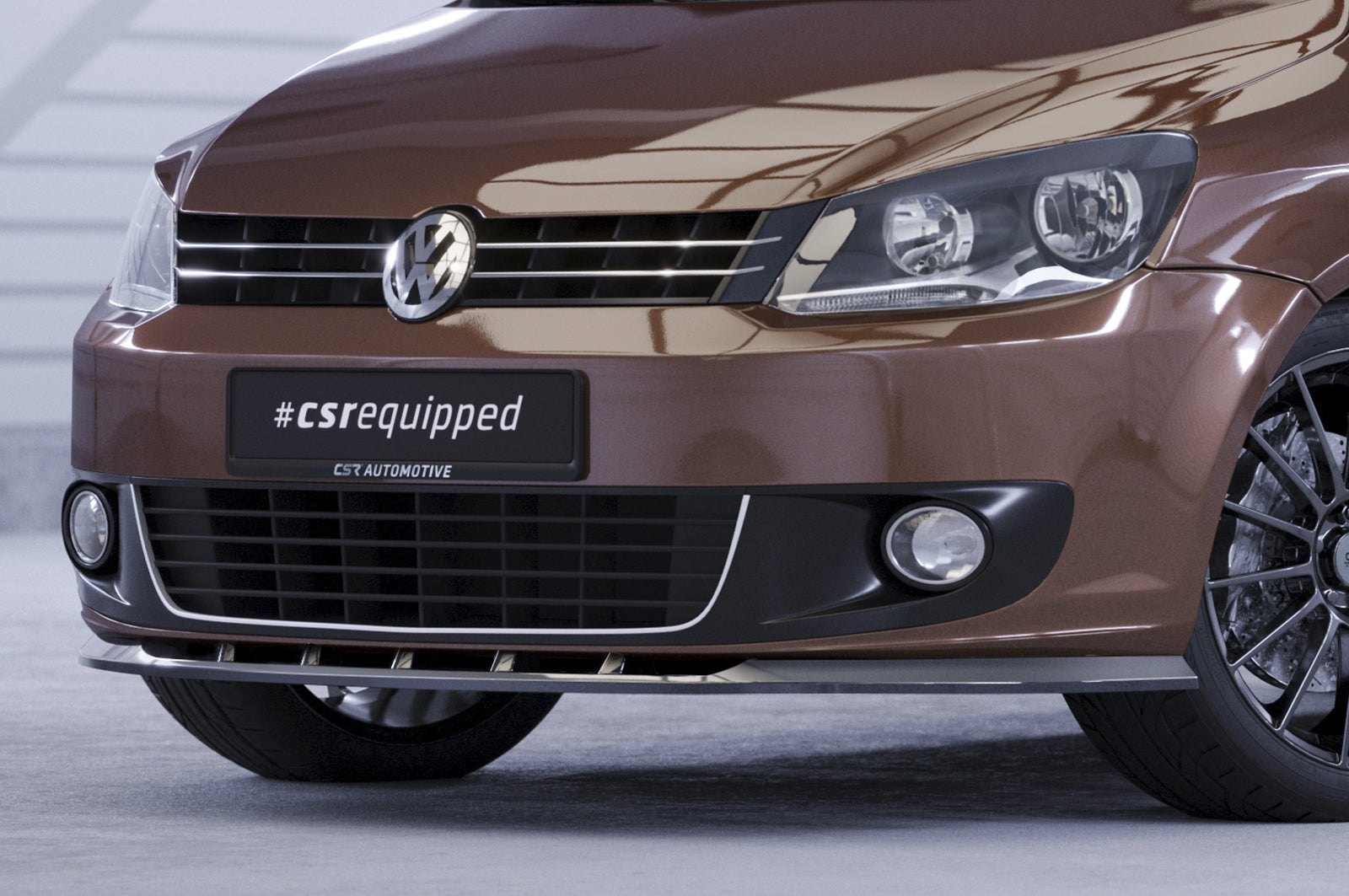 CSR Frontspoiler | Cup-Spoilerlippe mit ABE für VW Touran I (Typ 1T) CSL398