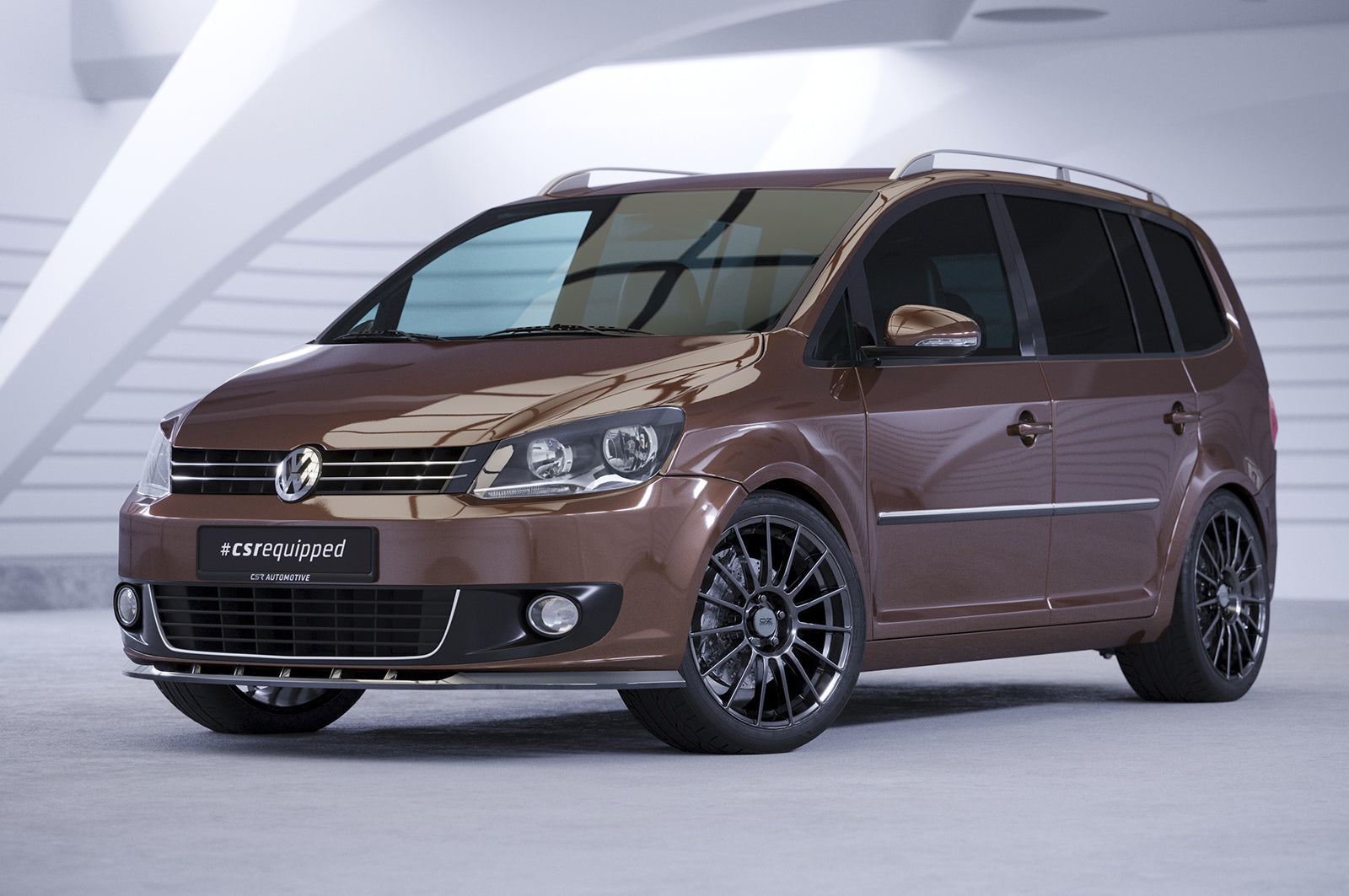 CSR Frontspoiler | Cup-Spoilerlippe mit ABE für VW Touran I (Typ 1T) CSL398