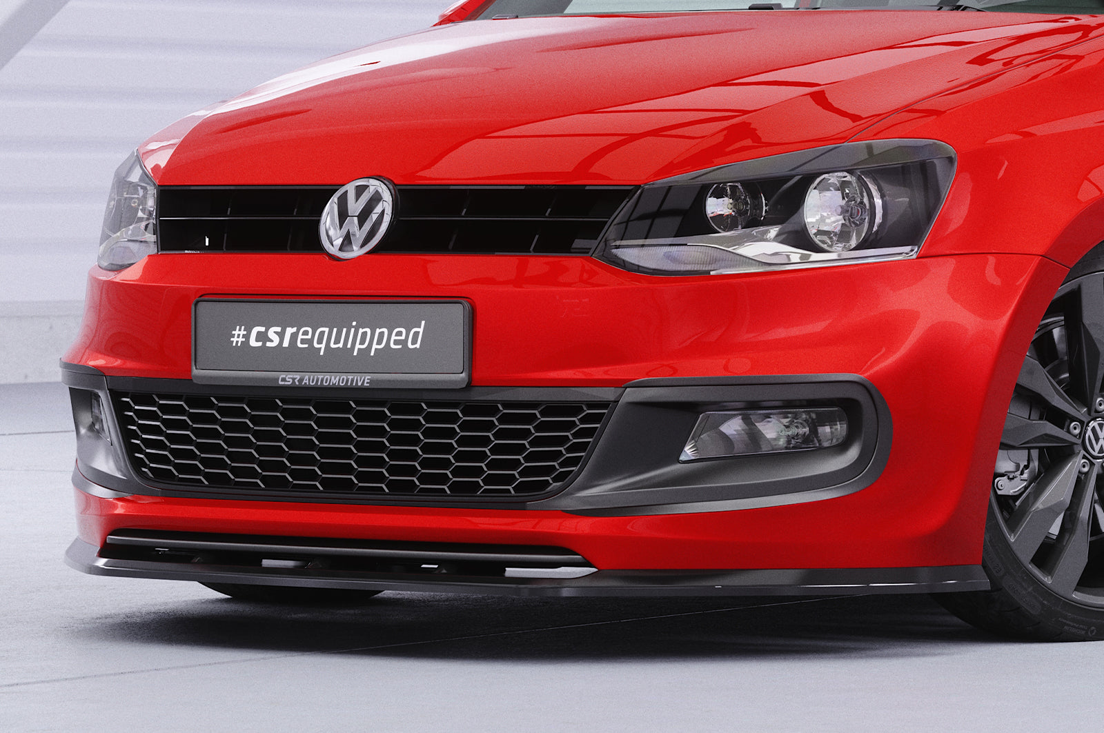 CSR Frontspoiler | Cup-Spoilerlippe mit ABE für VW Polo V (Typ 6R, 6C) R-Line CSL400