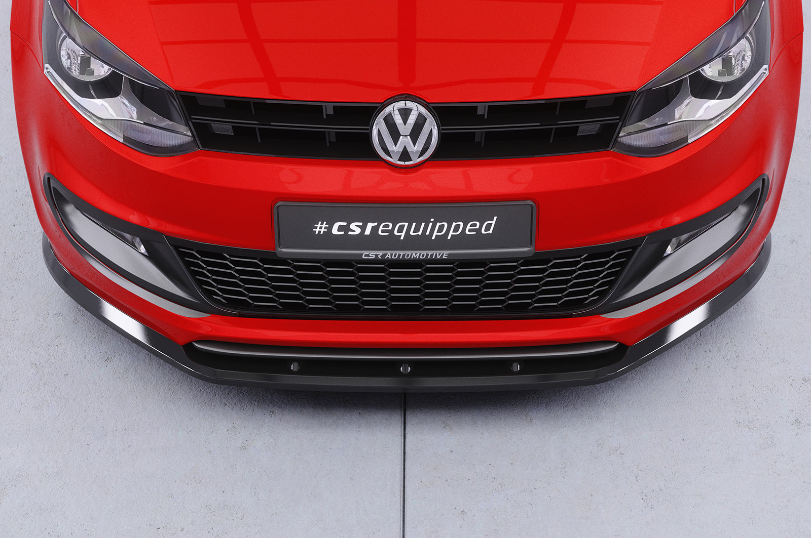 CSR Frontspoiler | Cup-Spoilerlippe mit ABE für VW Polo V (Typ 6R, 6C) R-Line CSL400
