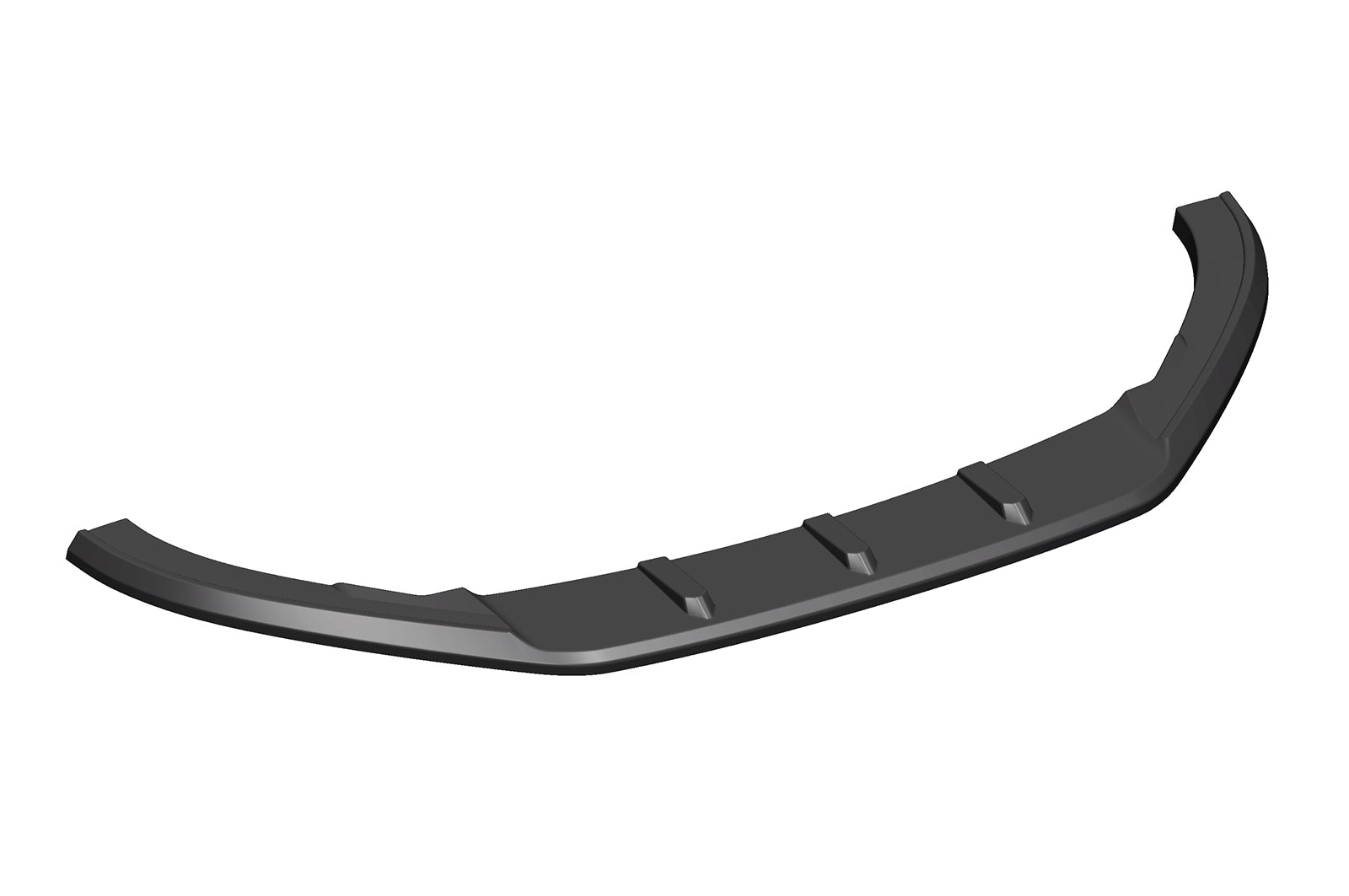 CSR Frontspoiler | Cup-Spoilerlippe mit ABE für VW Polo V (Typ 6R, 6C) R-Line CSL400-G Glossy schwarz Hochglanz (keine Lackierung erforderlich)