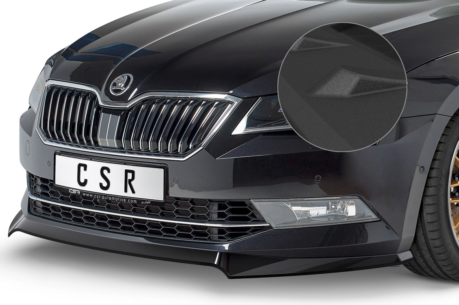 CSR Frontspoiler | Cup-Spoilerlippe mit ABE für Skoda Superb III (Typ 3V) CSL401