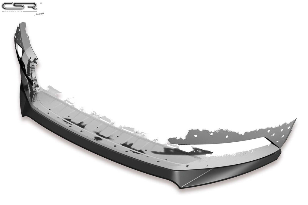 CSR Frontspoiler | Cup-Spoilerlippe mit ABE für Skoda Superb III (Typ 3V) CSL401-S Strukturiert schwarz matt (keine Lackierung erforderlich)