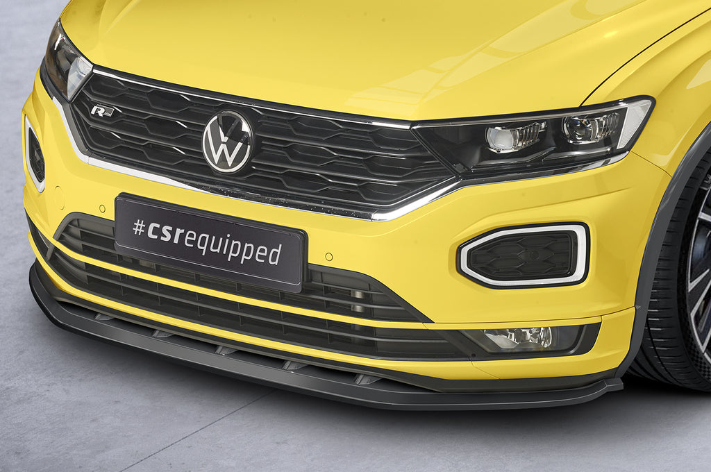 CSR Frontspoiler | Cup-Spoilerlippe mit ABE für VW T-Roc (A1) R-Line CSL402