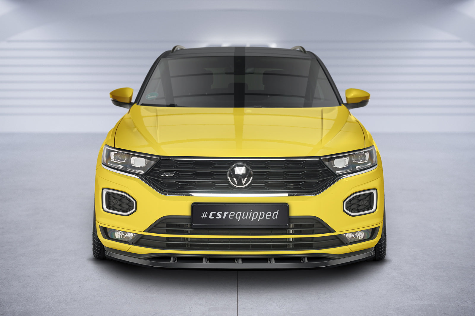 CSR Frontspoiler | Cup-Spoilerlippe mit ABE für VW T-Roc (A1) R-Line CSL402