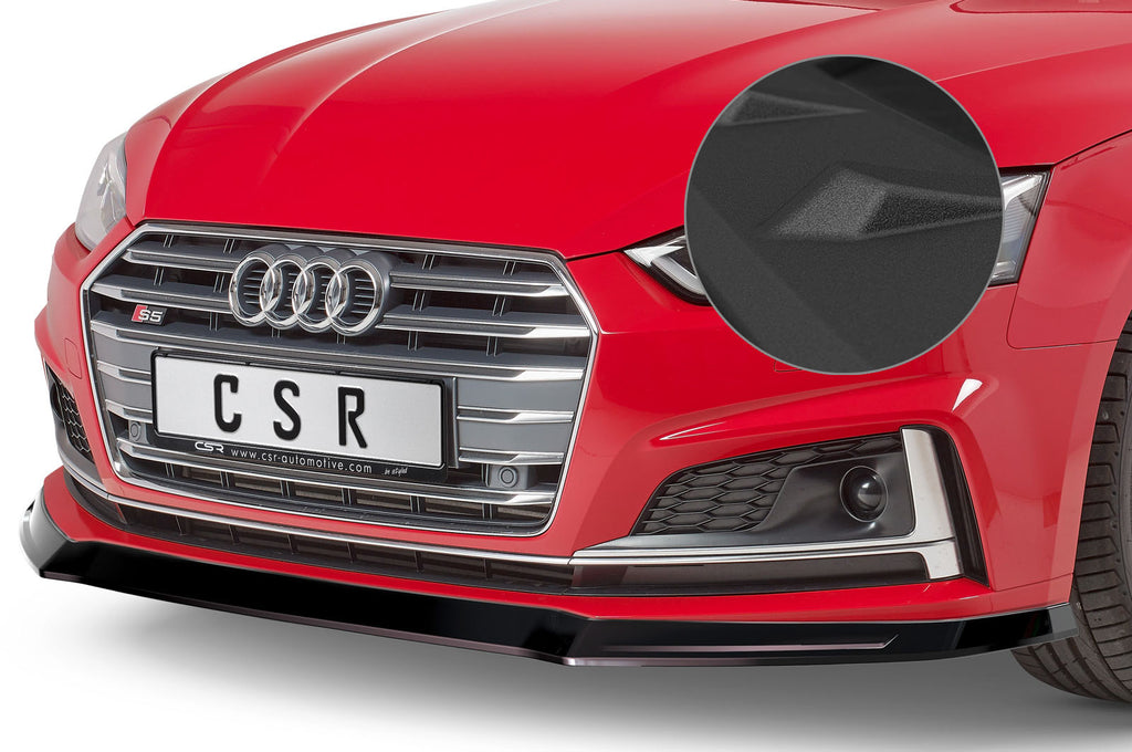 CSR Frontspoiler | Cup-Spoilerlippe mit ABE für Audi A5 F5 S-Line / S5 F5 CSL403