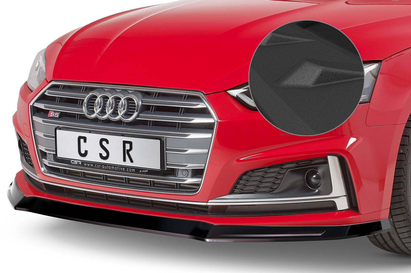 CSR Frontspoiler | Cup-Spoilerlippe mit ABE für Audi A5 F5 S-Line / S5 F5 CSL403
