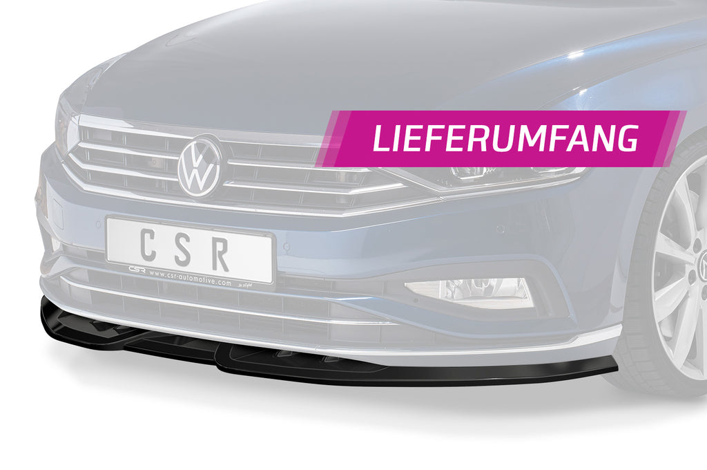 CSR Frontspoiler | Cup-Spoilerlippe mit ABE für VW Passat B8 (Typ 3G) CSL404