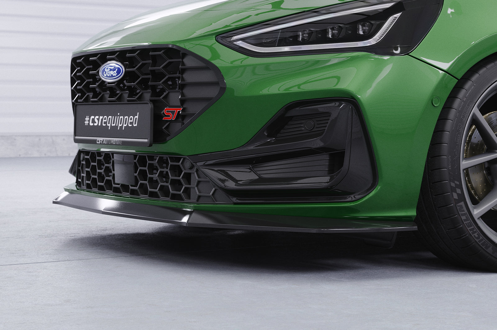 CSR Frontspoiler | Cup-Spoilerlippe mit ABE für Ford Focus MK4 ST / ST-Line CSL406