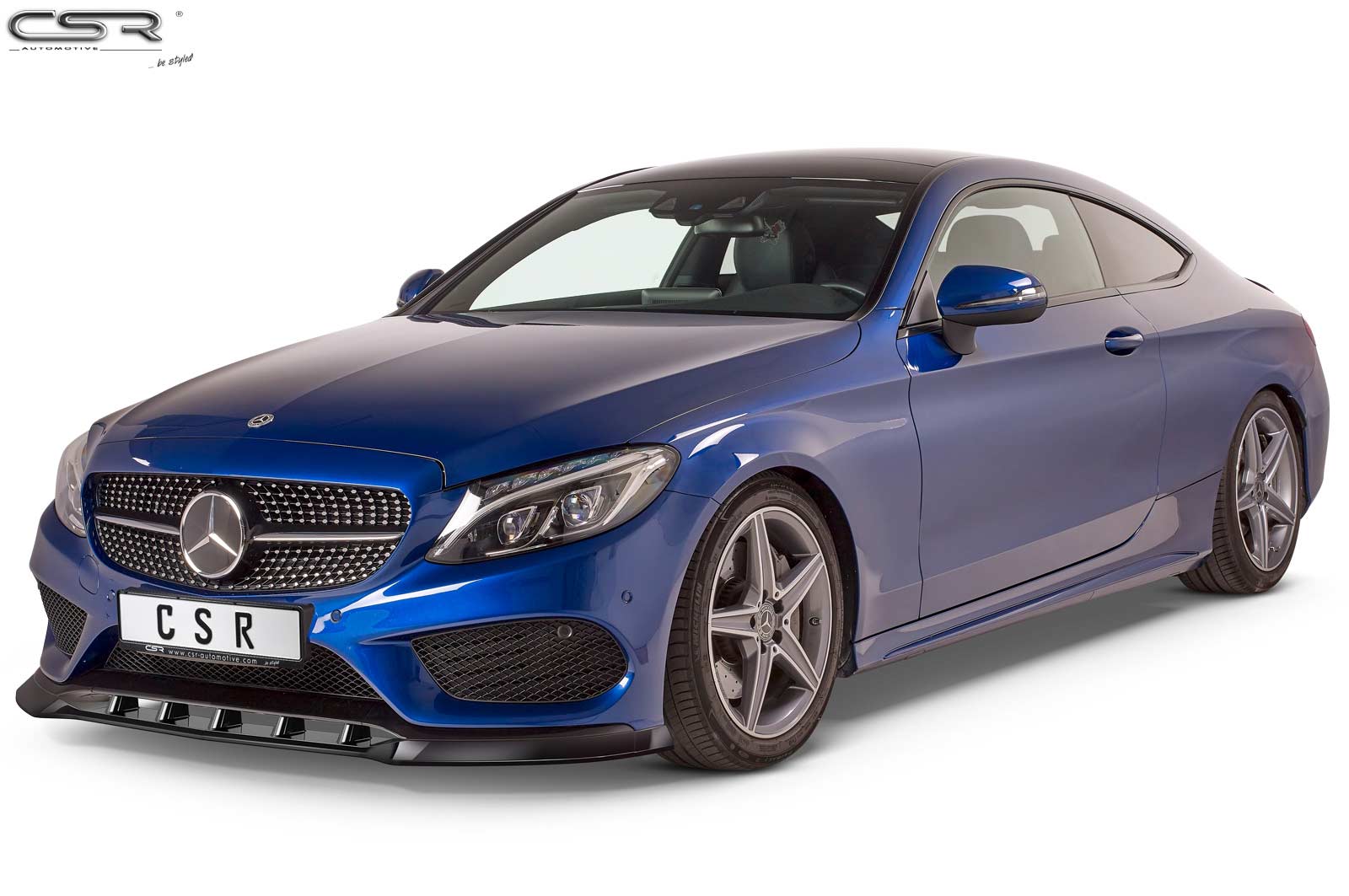 CSR Frontspoiler | Cup-Spoilerlippe mit ABE für Mercedes-Benz C-Klasse 205 AMG-Line CSL408