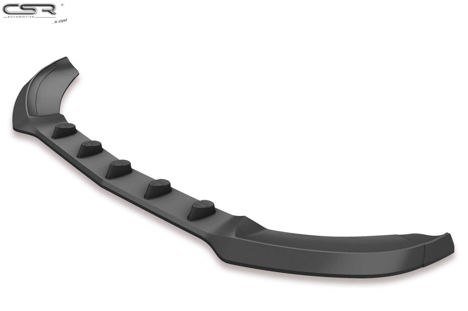 CSR Frontspoiler | Cup-Spoilerlippe mit ABE für Mercedes-Benz C-Klasse 205 AMG-Line CSL408-C Carbon Look Hochglanz (keine Lackierung erforderlich)