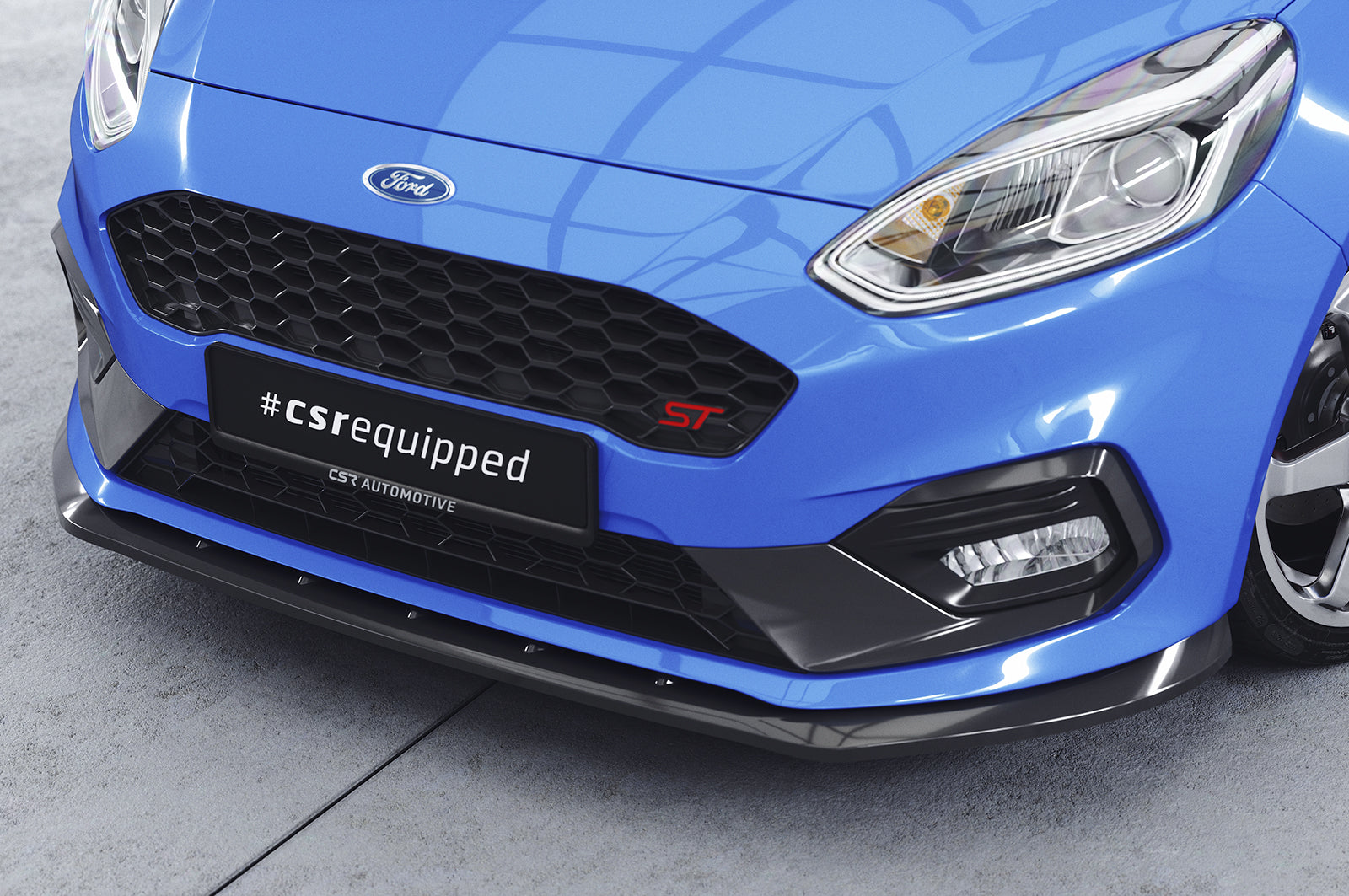 CSR Frontspoiler | Cup-Spoilerlippe mit ABE für Ford Fiesta MK8 ST/ST-Line CSL409