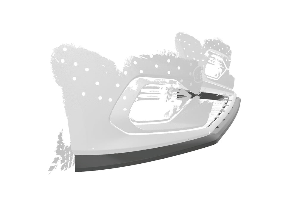 CSR Frontspoiler | Cup-Spoilerlippe mit ABE für Ford Fiesta MK8 ST/ST-Line CSL409-G Glossy schwarz Hochglanz (keine Lackierung erforderlich)