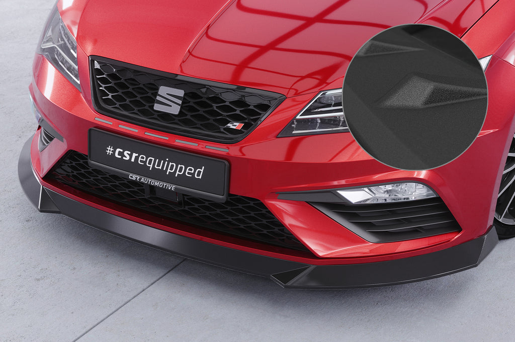 CSR Frontspoiler | Cup-Spoilerlippe mit ABE für Seat Leon 3 (Typ 5F) Cupra/FR CSL411