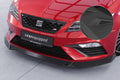 CSR Frontspoiler | Cup-Spoilerlippe mit ABE für Seat Leon 3 (Typ 5F) Cupra/FR CSL411-L Unlackiert roh (Lackierung erforderlich)