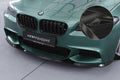 CSR Frontspoiler | Cup-Spoilerlippe mit ABE für BMW 5er F10/F11 M-Paket CSL412-G Glossy schwarz Hochglanz (keine Lackierung erforderlich)