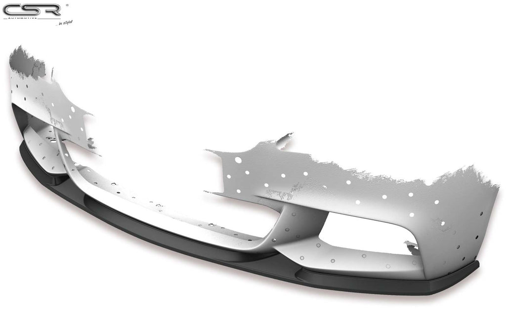 CSR Frontspoiler | Cup-Spoilerlippe mit ABE für BMW 5er F10 / F11 M-Paket CSL412-L Unlackiert roh (Lackierung erforderlich)