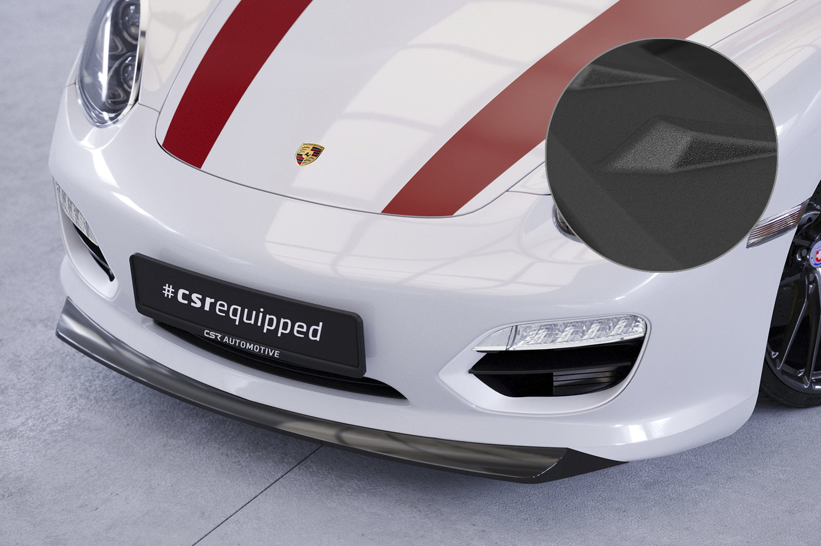 CSR Frontspoiler | Cup-Spoilerlippe mit ABE für Porsche Boxster 987 CSL414
