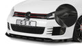 CSR Frontspoiler | Cup-Spoilerlippe mit ABE für VW Golf 6 GTI Edition 35 CSL415-G Glossy schwarz Hochglanz (keine Lackierung erforderlich)