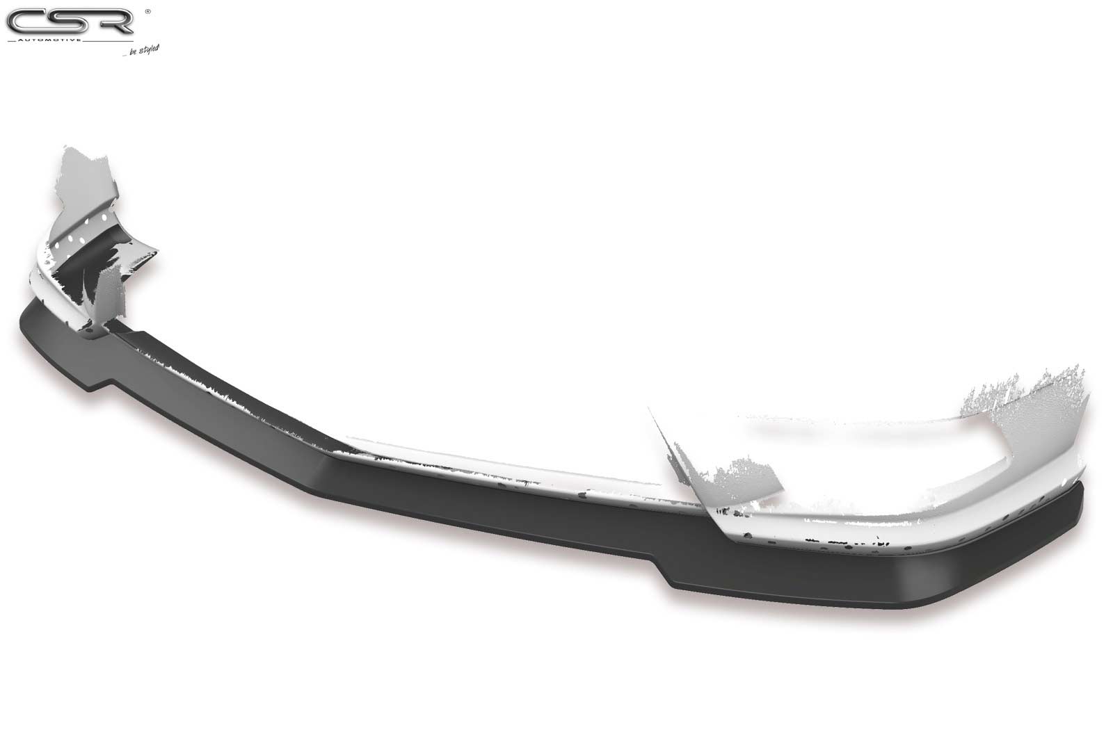 CSR Frontspoiler | Cup-Spoilerlippe mit ABE für Mercedes-Benz CLS C218 / X218 AMG-Line CSL416-C Carbon Look Hochglanz (keine Lackierung erforderlich)