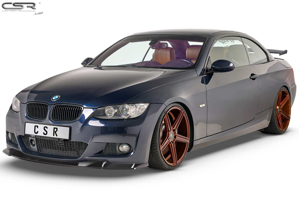 CSR Frontspoiler | Cup-Spoilerlippe mit ABE für BMW 3er E92 / E93 M-Paket CSL418-S Strukturiert schwarz matt (keine Lackierung erforderlich)