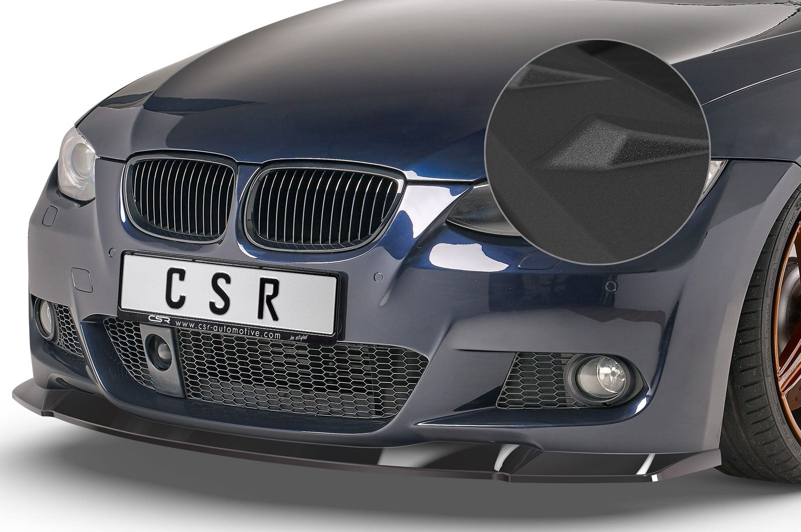 CSR Frontspoiler | Cup-Spoilerlippe mit ABE für BMW 3er E92 / E93 M-Paket CSL418