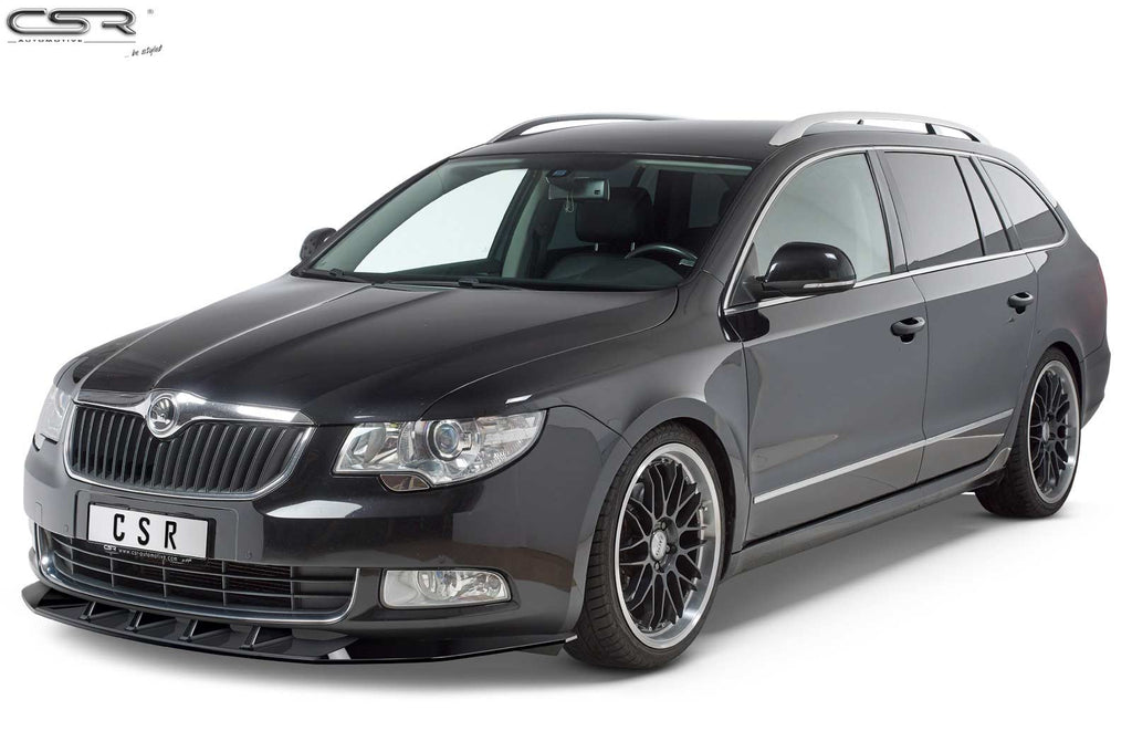 CSR Frontspoiler | Cup-Spoilerlippe mit ABE für Skoda Superb II CSL420