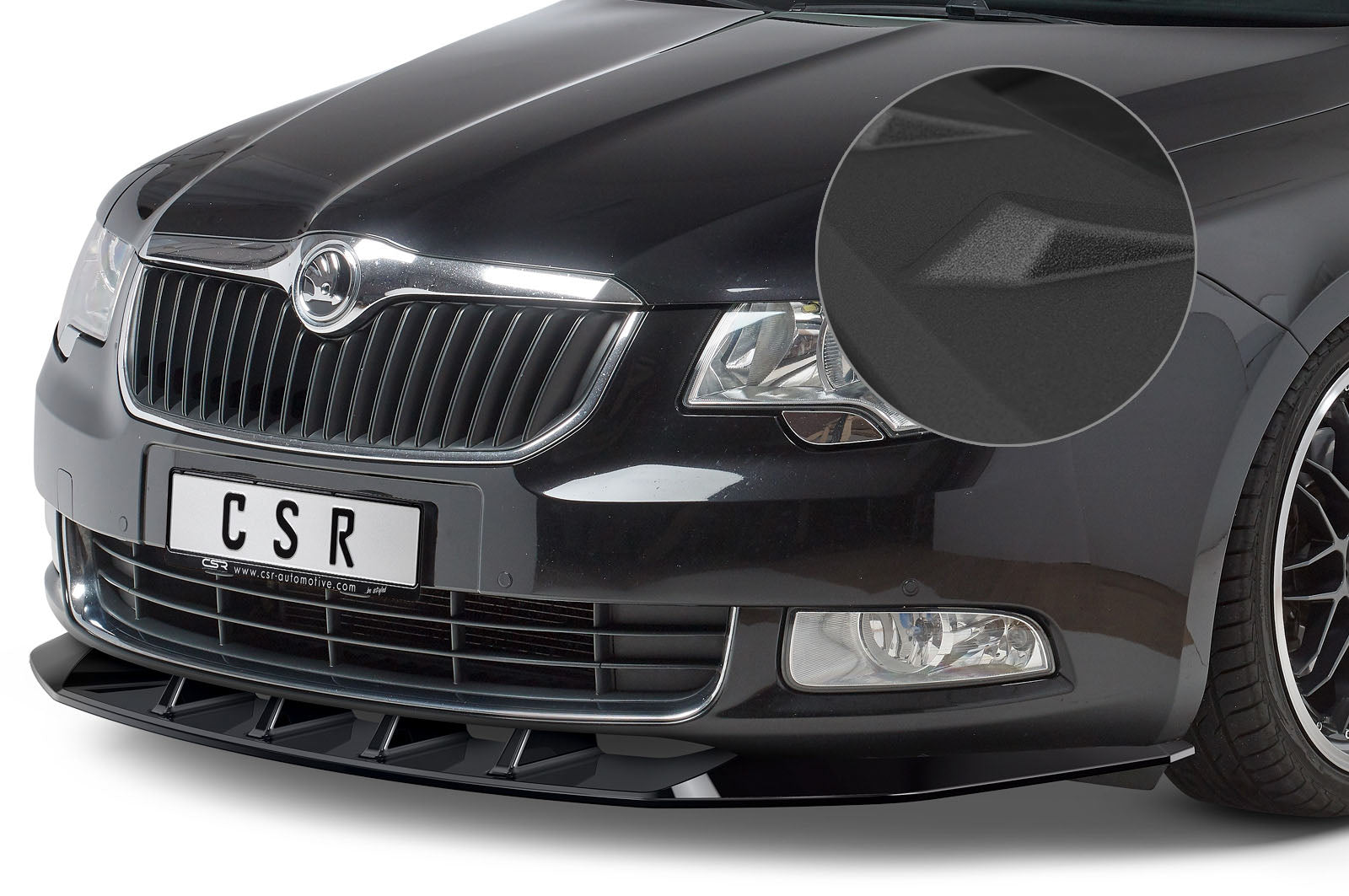 CSR Frontspoiler | Cup-Spoilerlippe mit ABE für Skoda Superb II CSL420