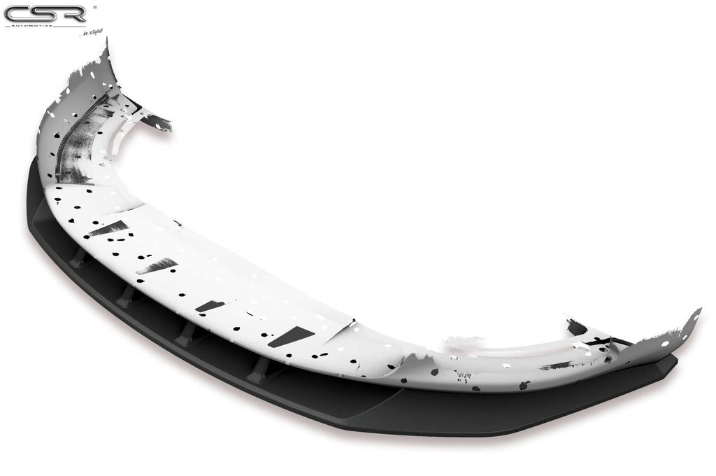 CSR Frontspoiler | Cup-Spoilerlippe mit ABE für Skoda Superb II CSL420-C Carbon Look Hochglanz (keine Lackierung erforderlich)