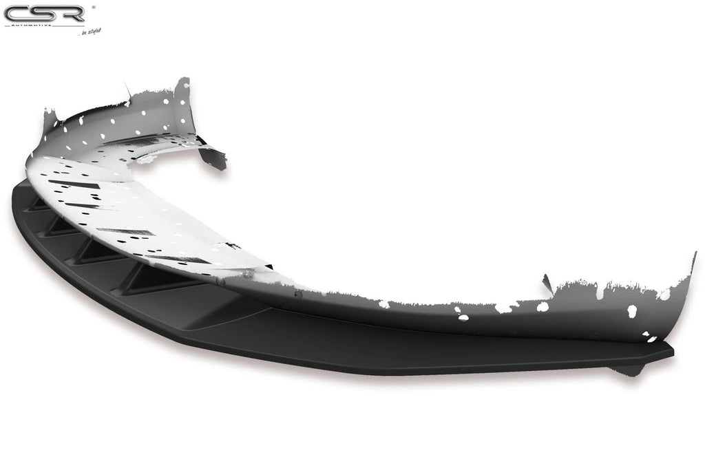 CSR Frontspoiler | Cup-Spoilerlippe mit ABE für Skoda Superb II CSL420-C Carbon Look Hochglanz (keine Lackierung erforderlich)