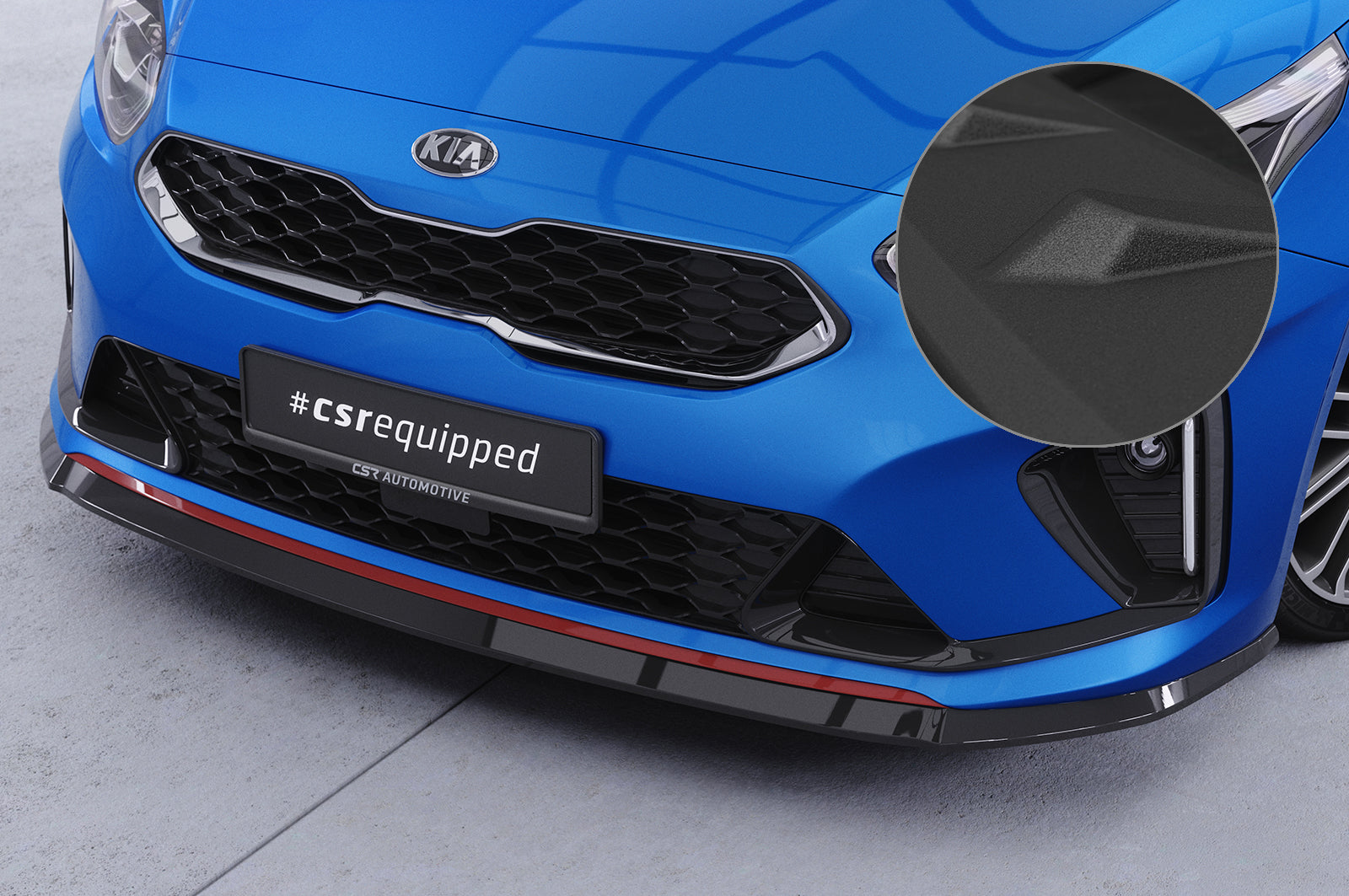 CSR Frontspoiler | Cup-Spoilerlippe mit ABE für Kia Ceed / ProCeed (CD) GT CSL422