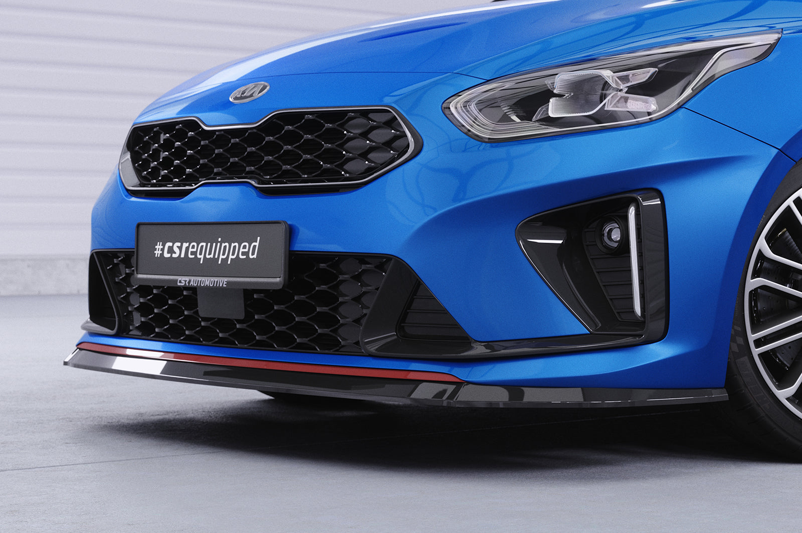 CSR Frontspoiler | Cup-Spoilerlippe mit ABE für Kia Ceed / ProCeed (CD) GT CSL422