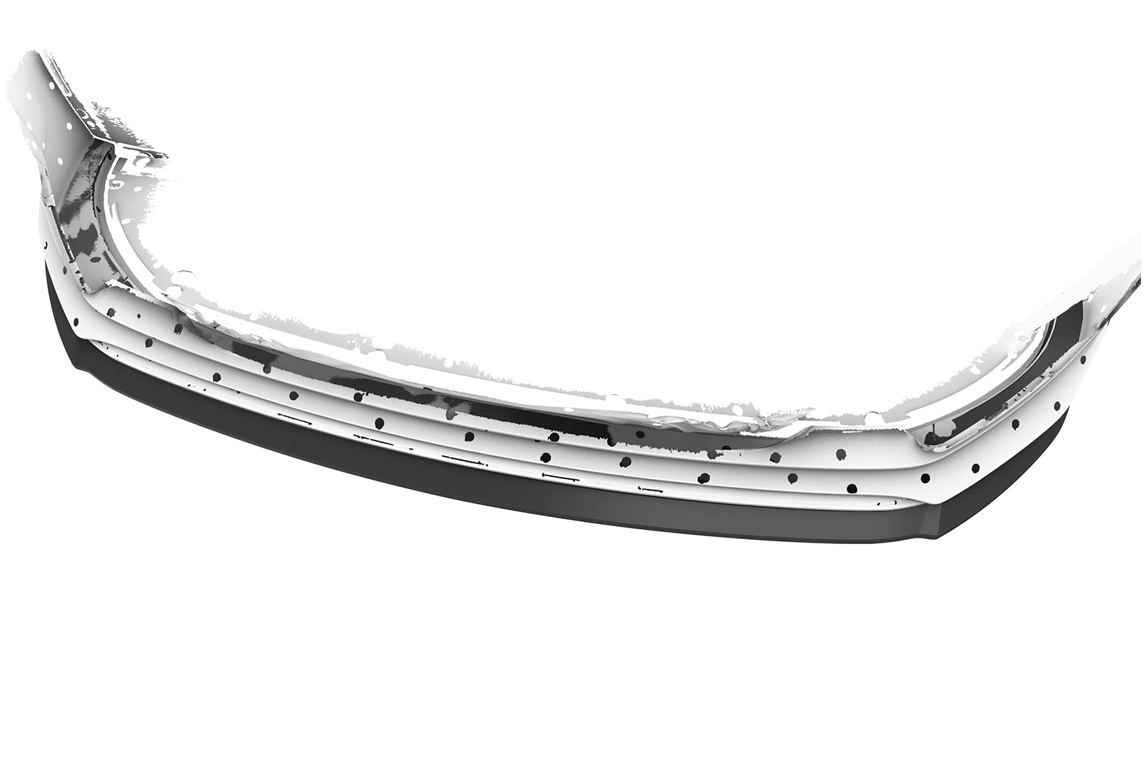 CSR Frontspoiler | Cup-Spoilerlippe mit ABE für Kia Ceed / ProCeed (CD) GT CSL422-L Unlackiert roh (Lackierung erforderlich)