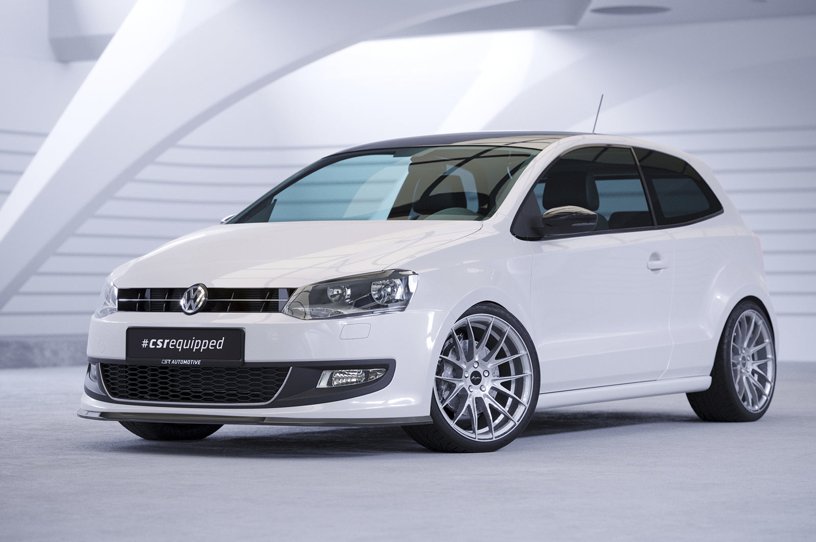 CSR Frontspoiler | Cup-Spoilerlippe mit ABE für VW Polo V (6R) CSL423