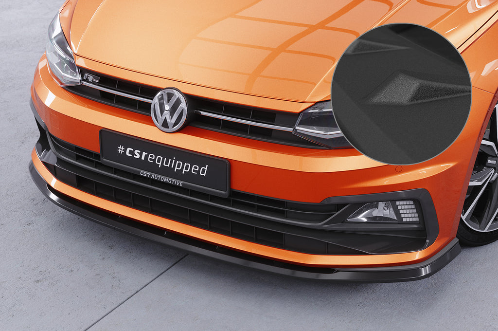 CSR Frontspoiler | Cup-Spoilerlippe mit ABE für VW Polo VI 2G (Typ AW) GTI / R-Line CSL425