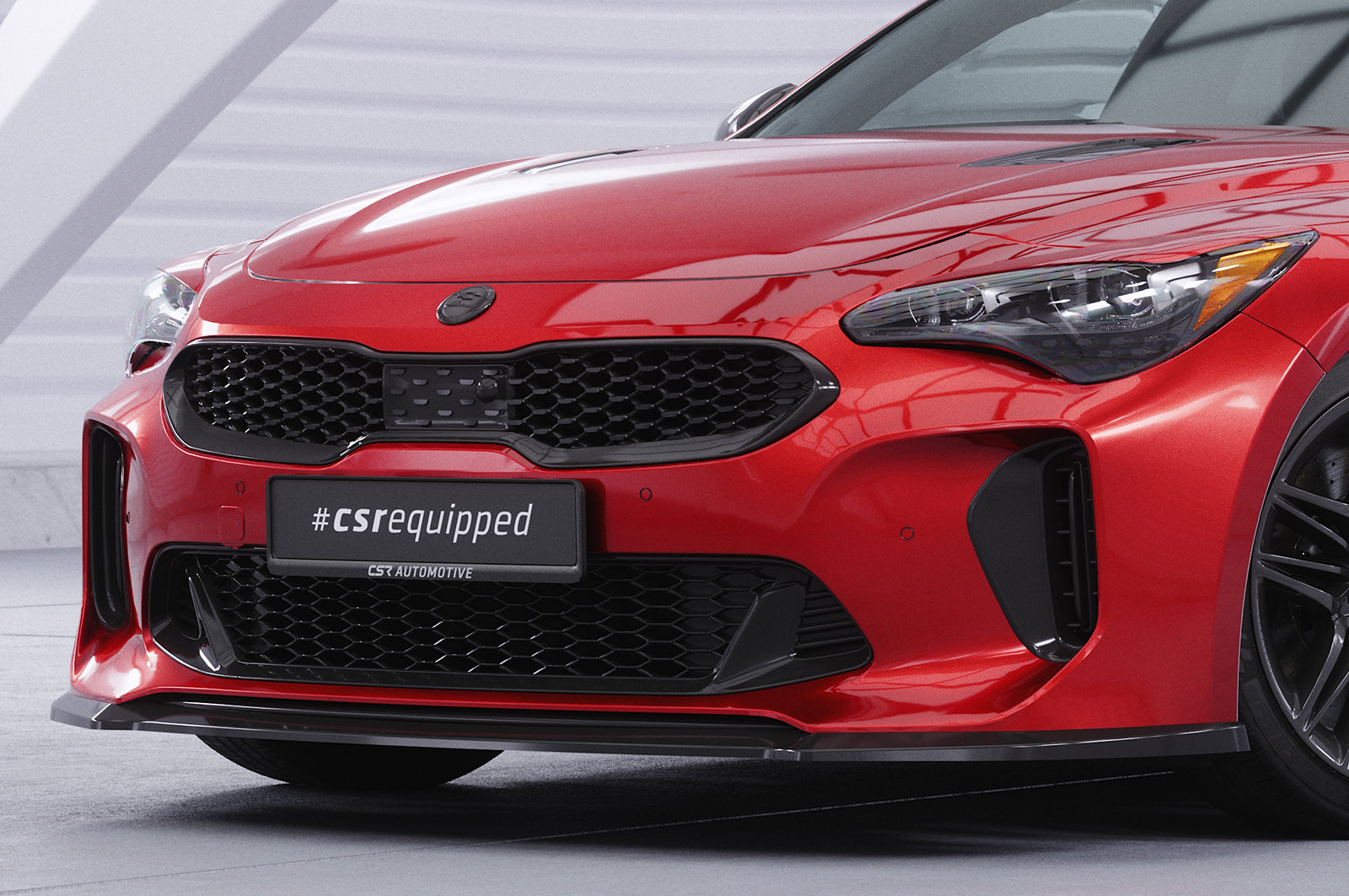 CSR Frontspoiler | Cup-Spoilerlippe mit ABE für Kia Stinger GT CSL426