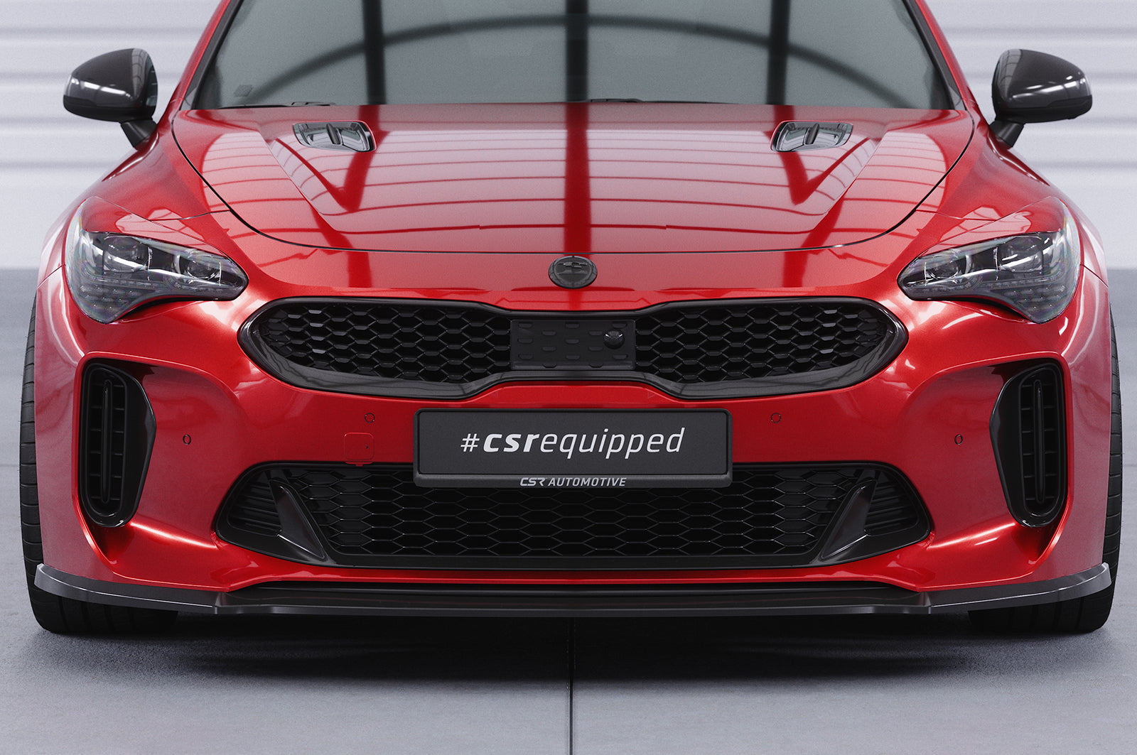 CSR Frontspoiler | Cup-Spoilerlippe mit ABE für Kia Stinger GT CSL426