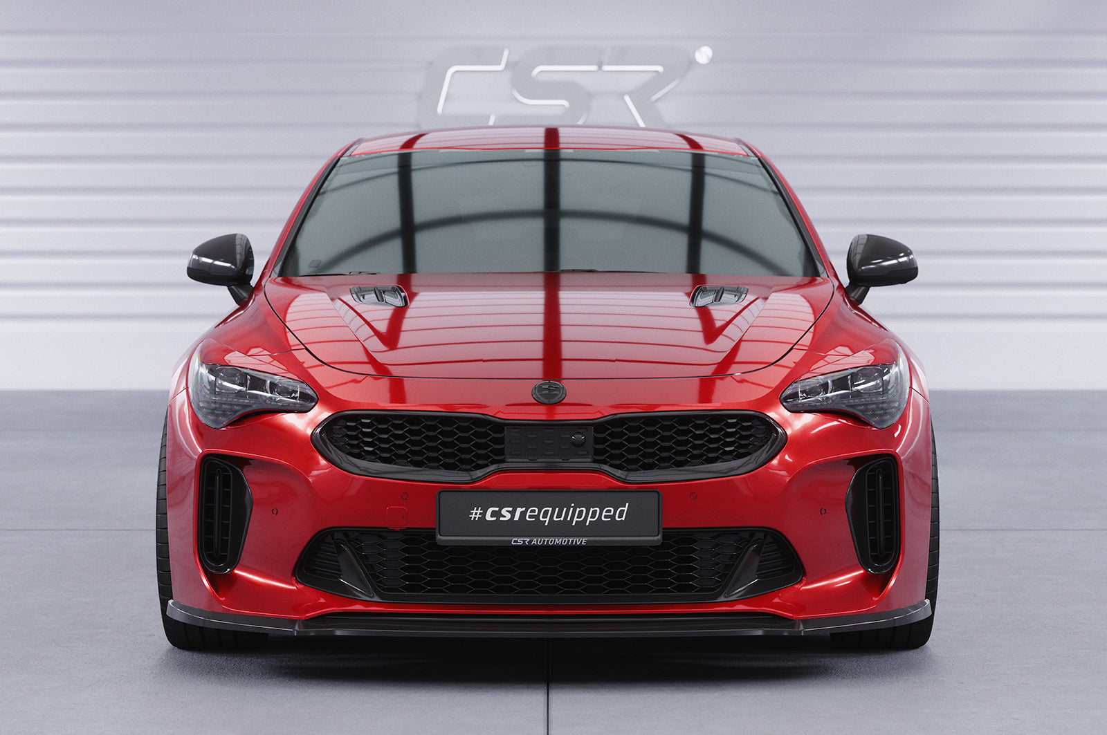 CSR Frontspoiler | Cup-Spoilerlippe mit ABE für Kia Stinger GT CSL426