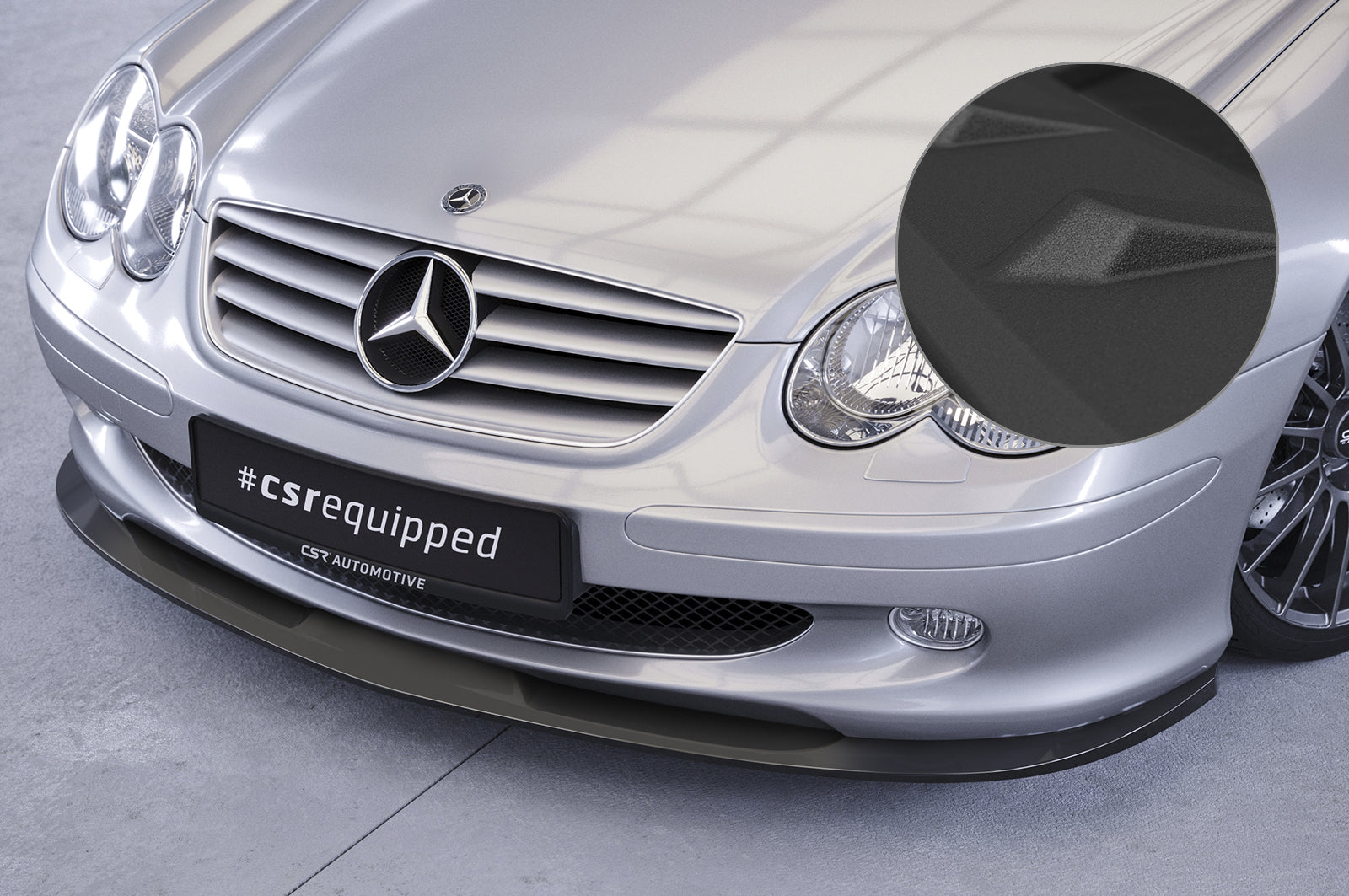 CSR Frontspoiler | Cup-Spoilerlippe mit ABE für Mercedes-Benz SL-Klasse R230 CSL427